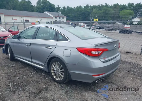 2015 Hyundai Sonata Limited z USA, uszkodzony, nr VIN 5NPE34AF4FH047213